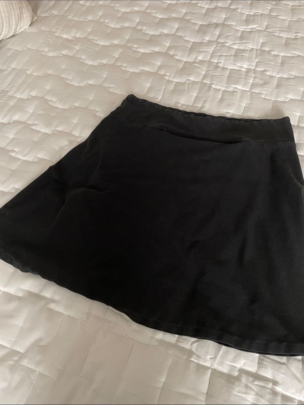 Black Women's A-Line Skirt - Classic Everyday Style